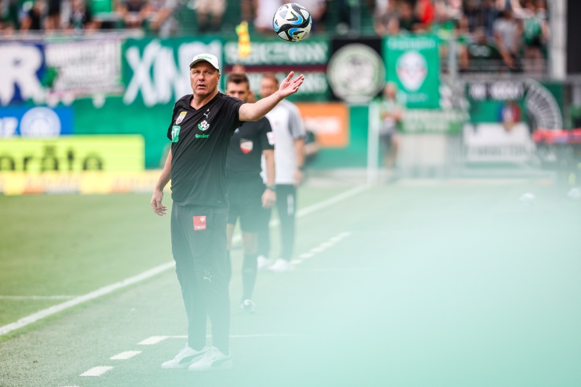 Ist sich den Qualitäten des FC Blau Weiß Linz bewusst: Cheftrainer Thomas Silberberger