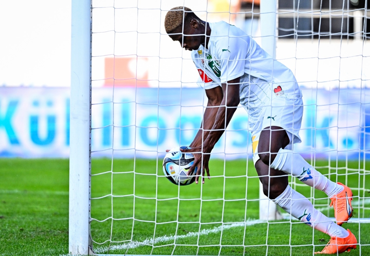 Konnte die Niederlage nicht mehr abwenden: Debüttorschütze Mahamadou Diarra