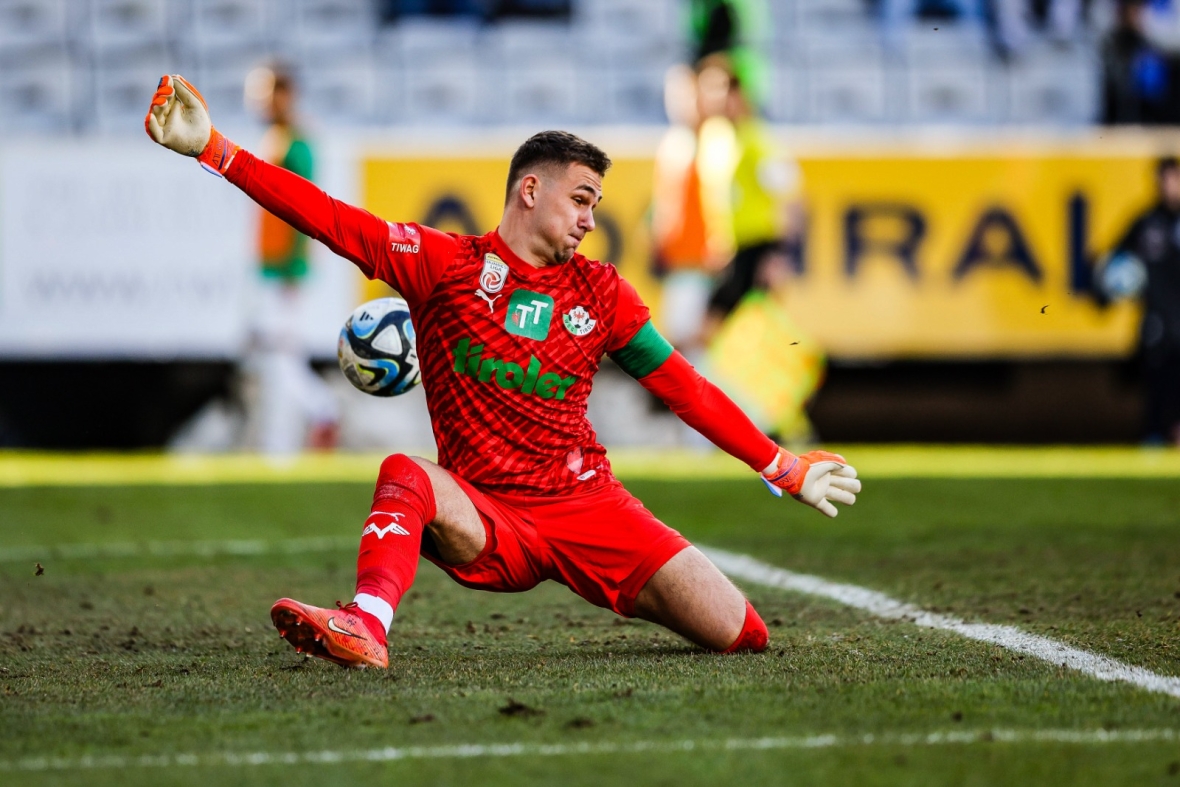 Konnte trotz herausragender Paraden den 0:2-Pausenrückstand nicht verhindern: Ersatz-Kapitän Adam Stejskal