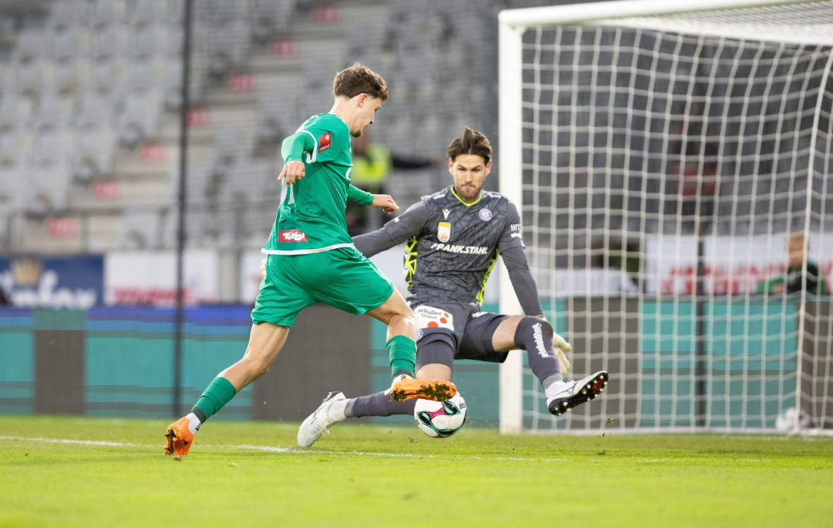 Dribbelte gegen seinen Stammverein stark auf: Austria-Leihgabe Moritz Wels