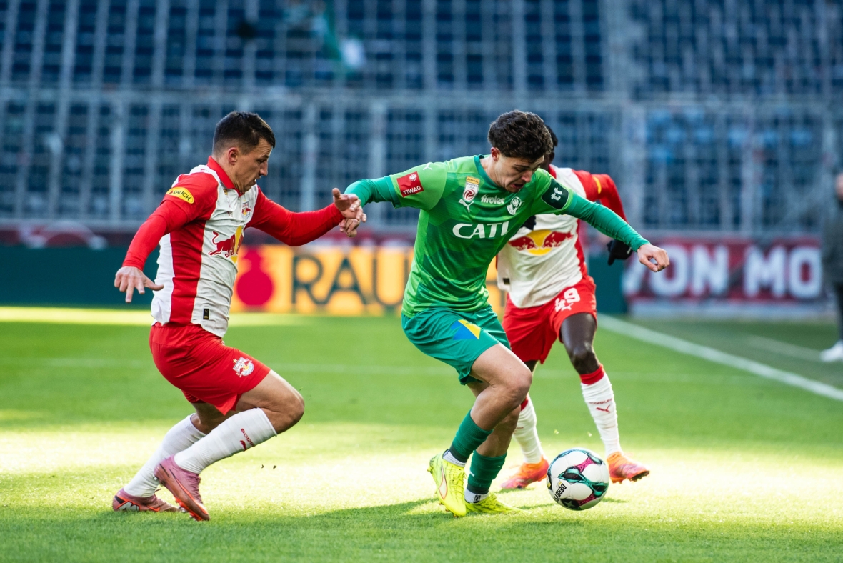 Hatte in der ersten Halbzeit einen schweren Stand: Offensivakteur Moritz Wels